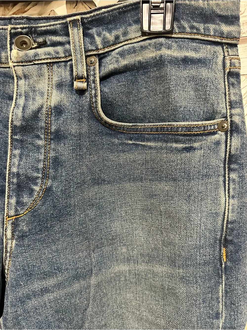 rag & bone Slim Men's Jeans in Faded Blue